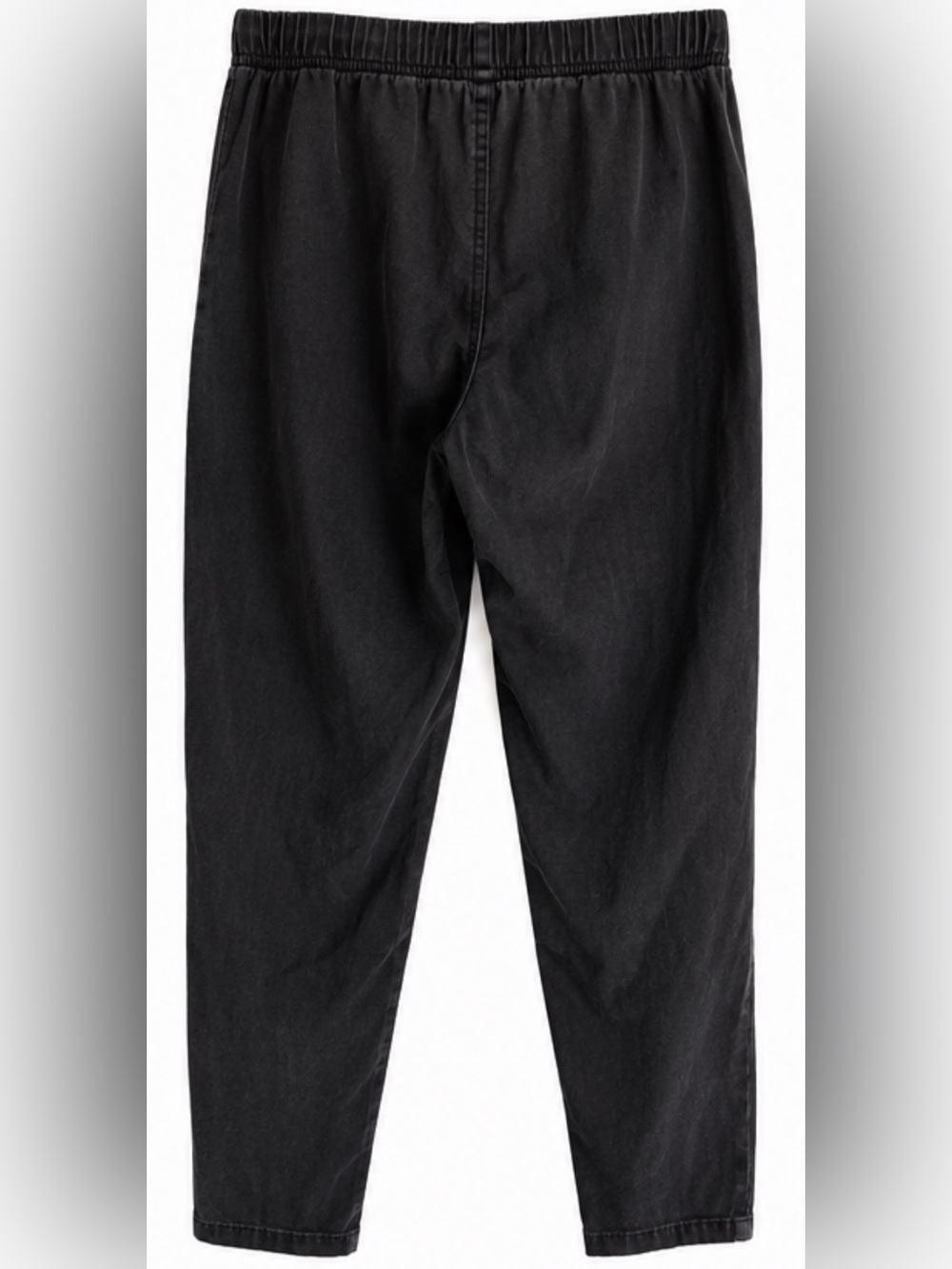 Z Supply Black Relaxed Utility Pants with Elastic Waist - Picture 2 of 3
